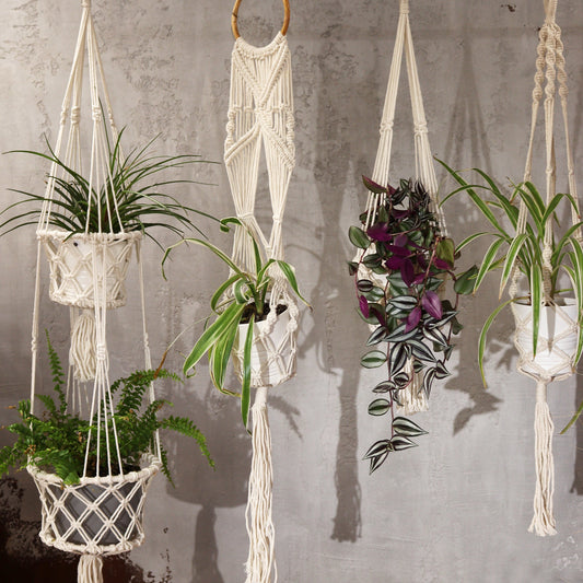 Hanging Macrame Pot Holders
