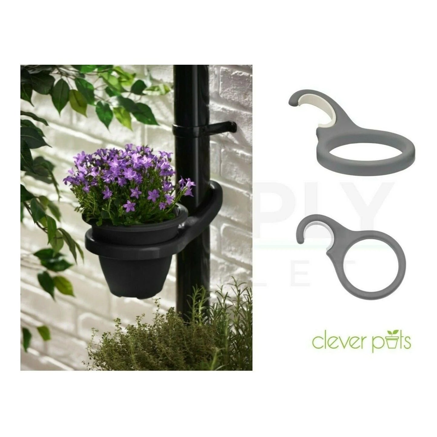 Drain Pipe Pot Holder - Clever Pots