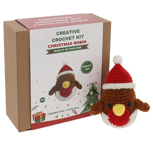 Creative Crochet Xmas Robin