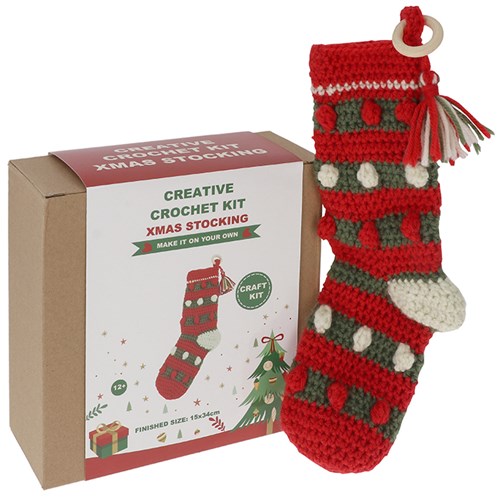 Creative Crochet Xmas Stocking