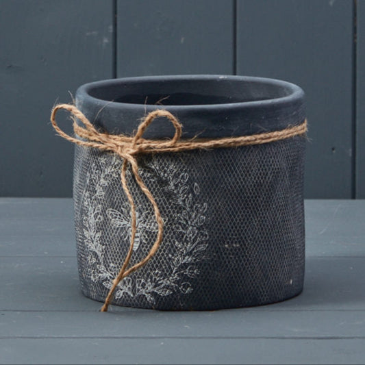 Black Bee Pot