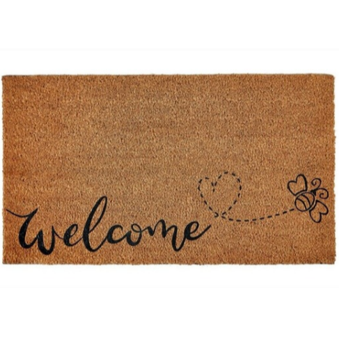 Groundsman Welcome Bee Doormat 40x70cm