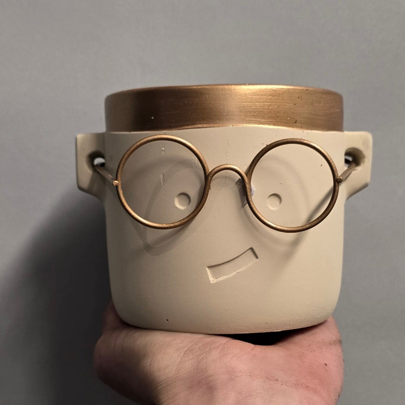 Glasses Pot - Gold