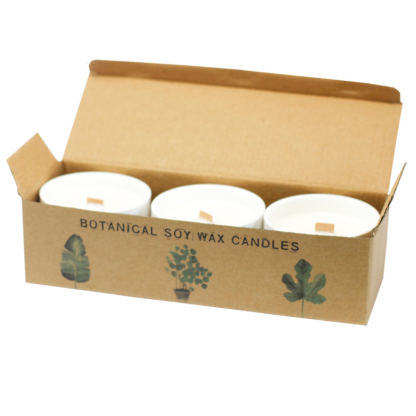 Botanical Candles - Wooden Wick