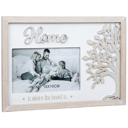 Family Tree Photo Frame Home 6X4"