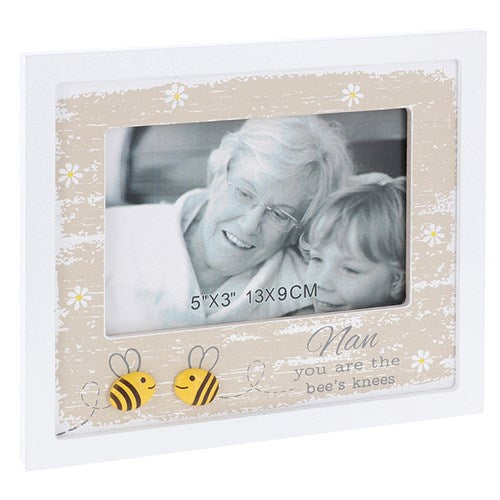 Pebble Bee Photo Frame (Nan) 3x5"