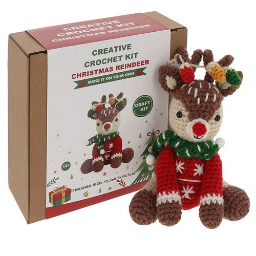Creative Crochet Xmas Reindeer