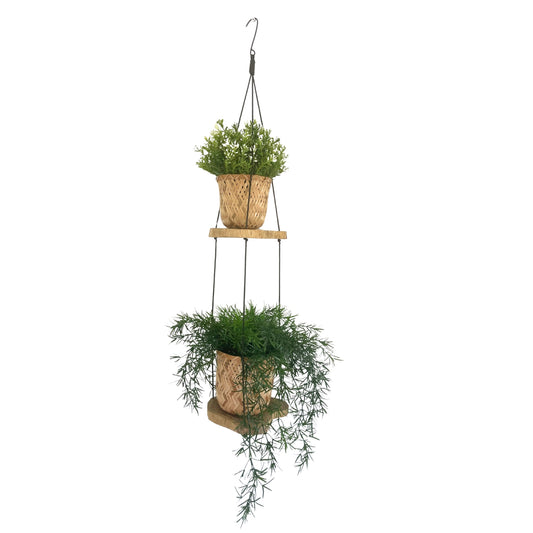 Hanging Gamel Wood Shelf - Mixed Options