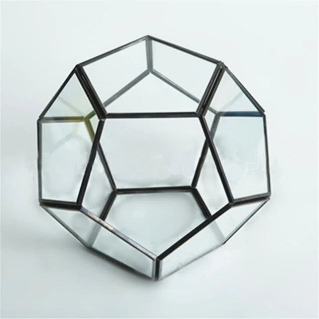 Geometric terrariums (EMPTY VASES)