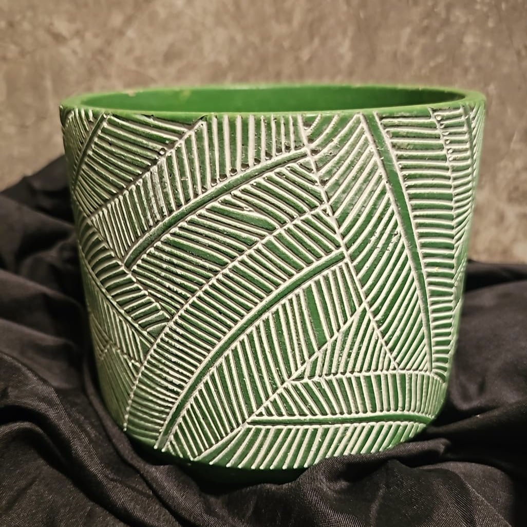 Green Leaf Pots