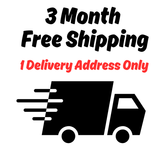 (Auction) 3 Month Free Shipping